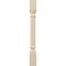 Ekena Millwork 3 3/4"W x 3 3/4"D x 35 1/2"H Traditional Cabinet Column, Rubberwood COL03X03X35TRRW - alternate 3